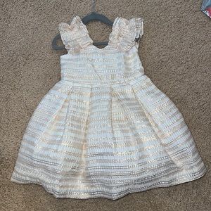 Janie and Jack Metallic dress